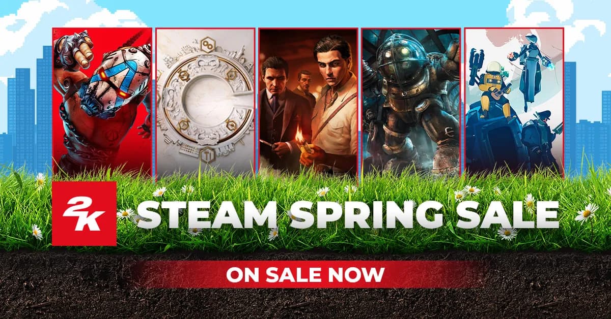 2K Spring Sale 2026 - Große Rabatte auf Top-Games