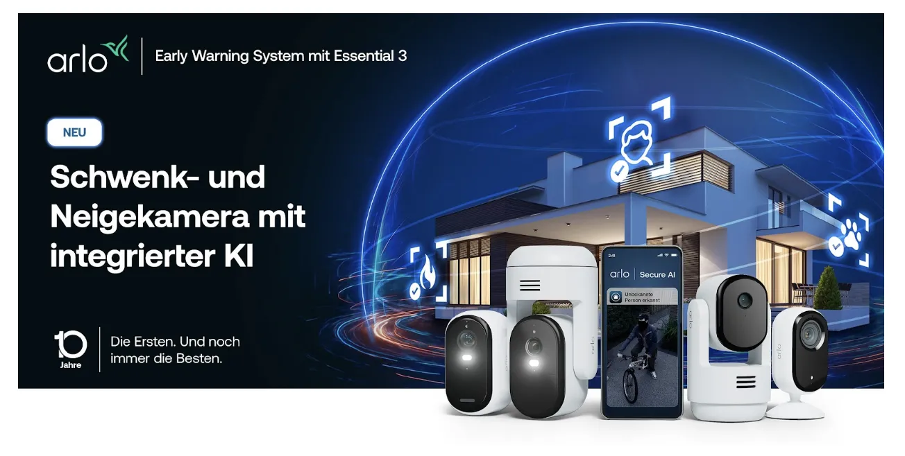 Arlo Europe - Release Essential 3-Serie