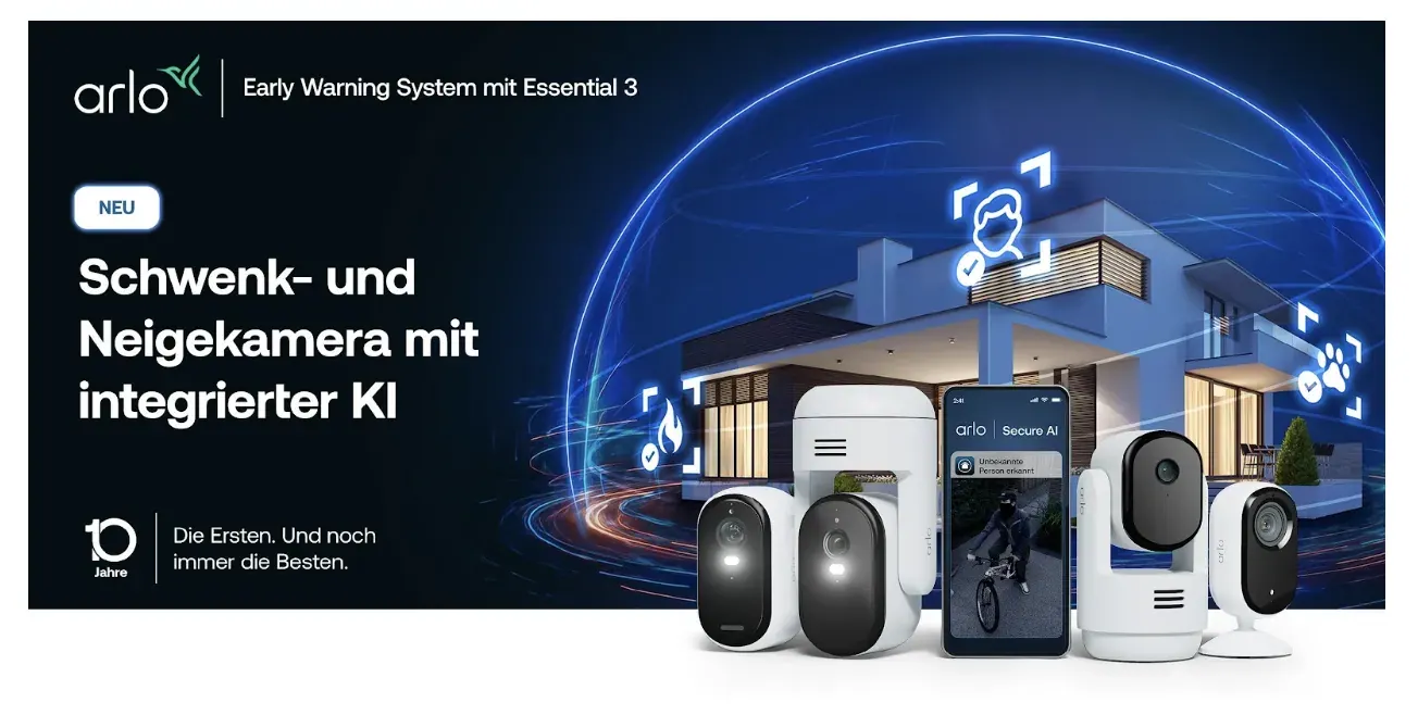 Arlo Europe - Release Essential 3-Serie