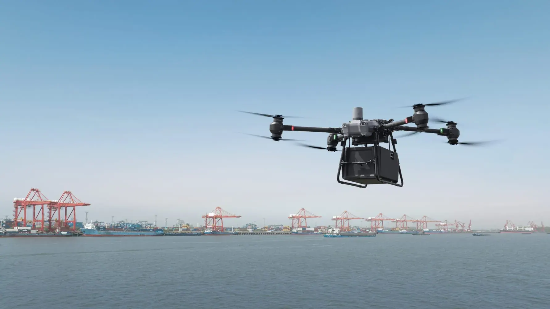 DJI - Erste Lieferdrohne hebt weltweit ab