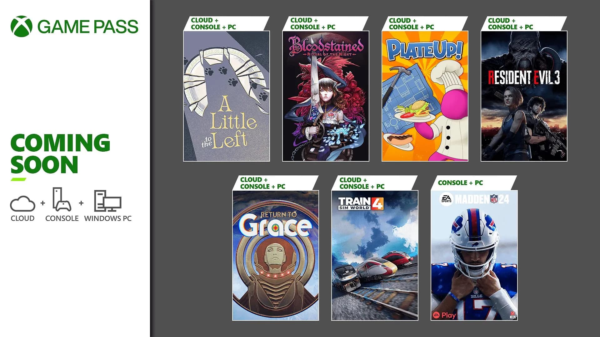 XBox Game Pass - Februar 24 Update