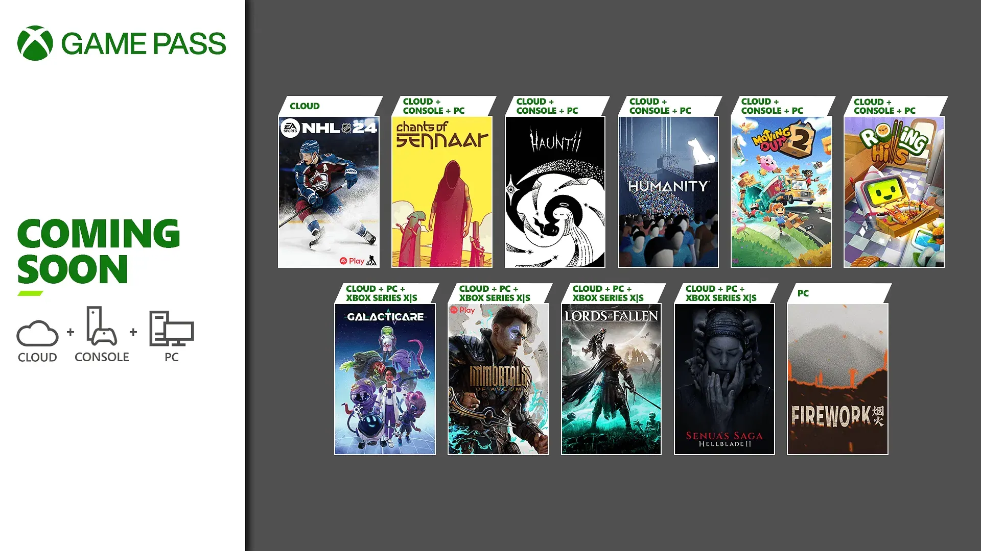 XBox Game Pass - May 2024 Update