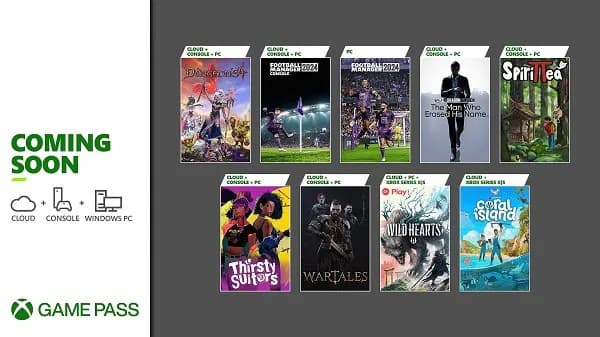 XBox Game Pass - November Update
