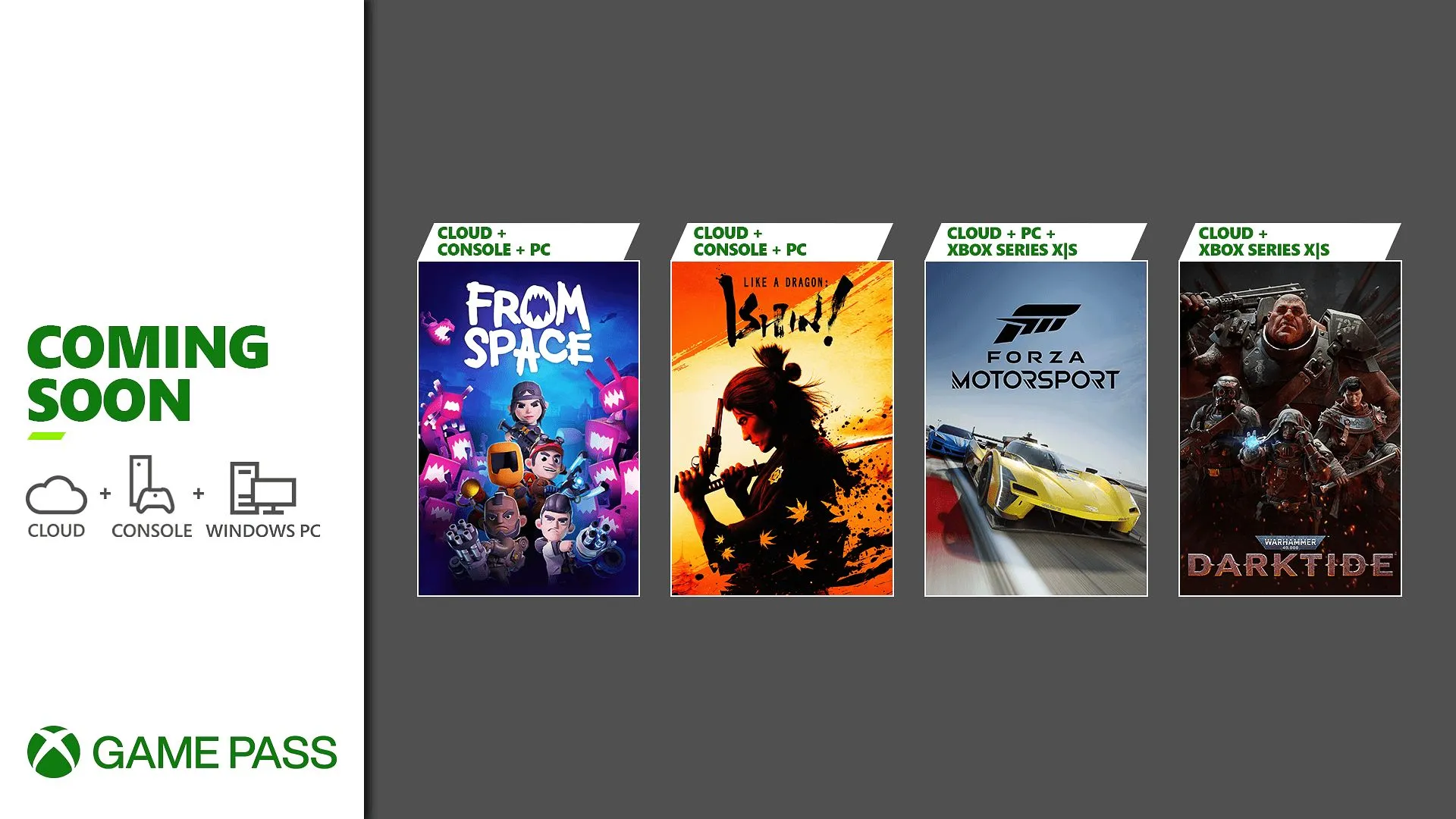XBox Game Pass - Oktober Update