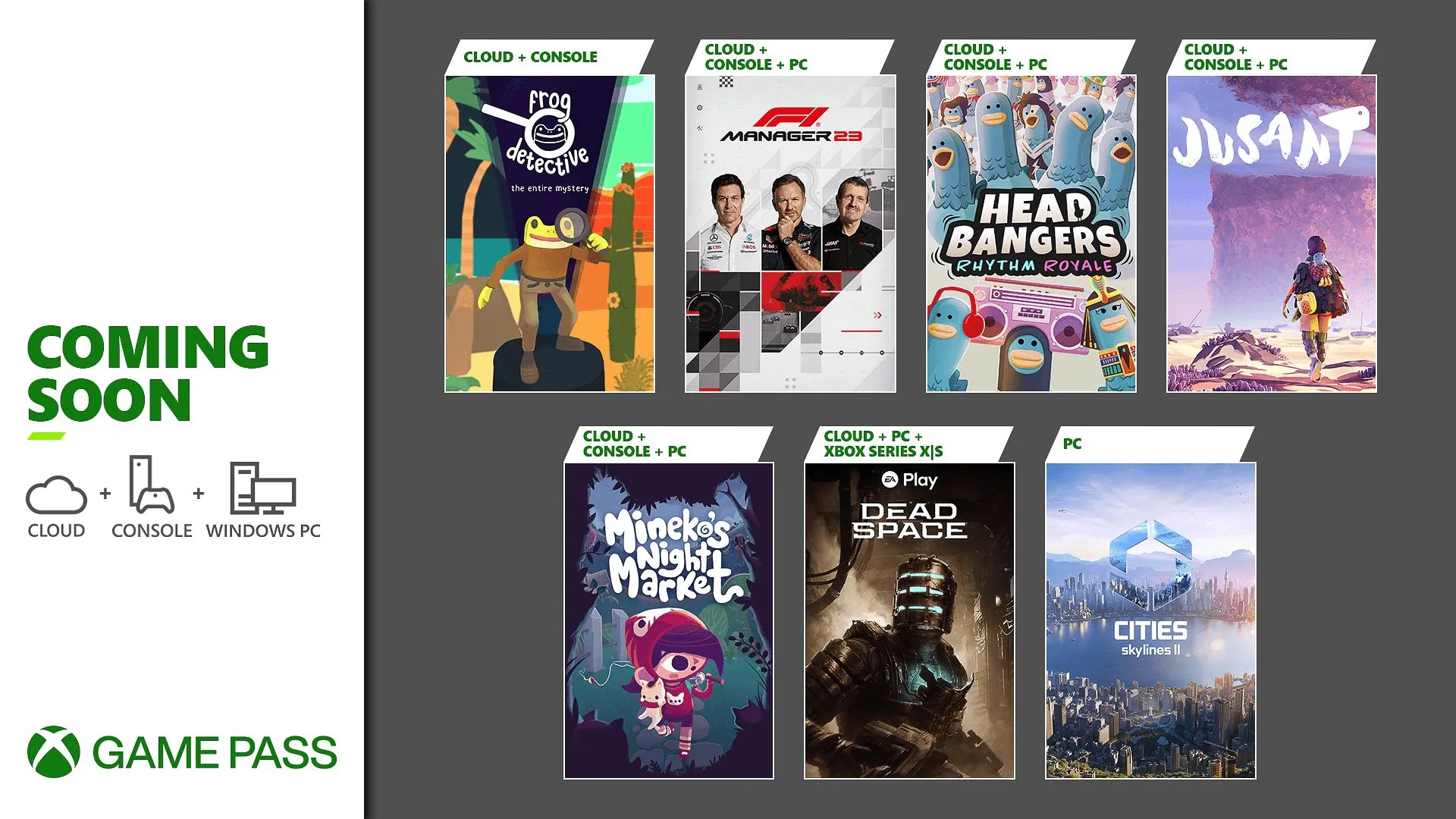 XBox Game Pass - Oktober Update II