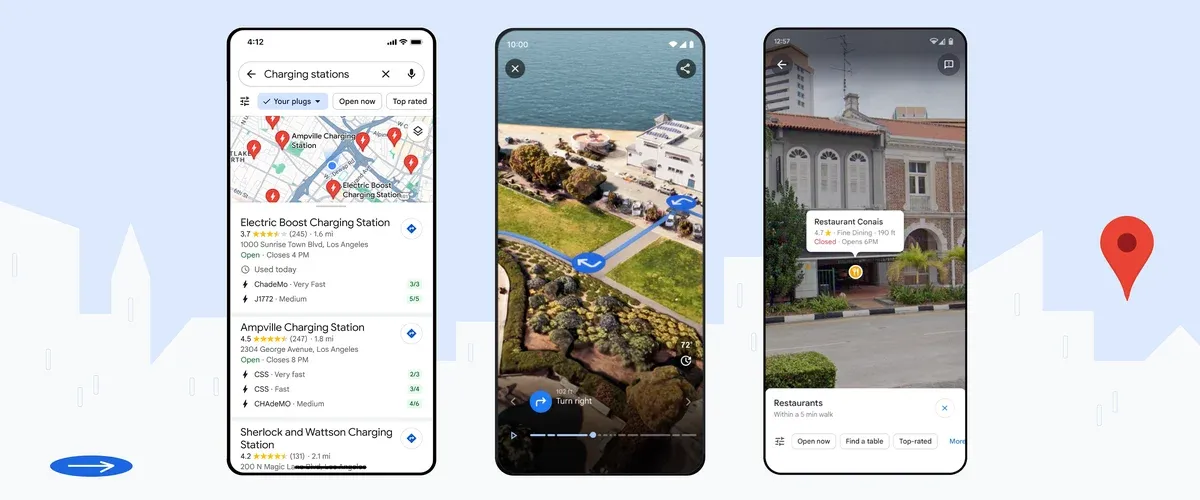 Google Maps - Neue KI Features