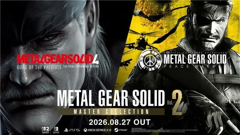Metal Gear Solid - MASTER COLLECTION Vol. 2 angekündigt