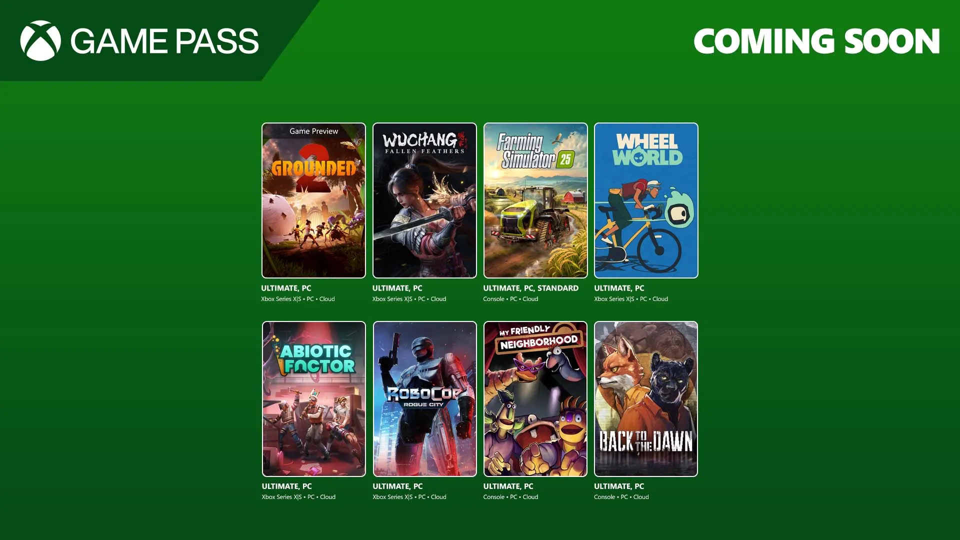 Xbox Game Pass Juli-Highlights Part II