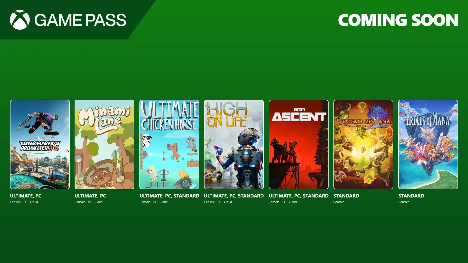Xbox Game Pass Juli-Highlights
