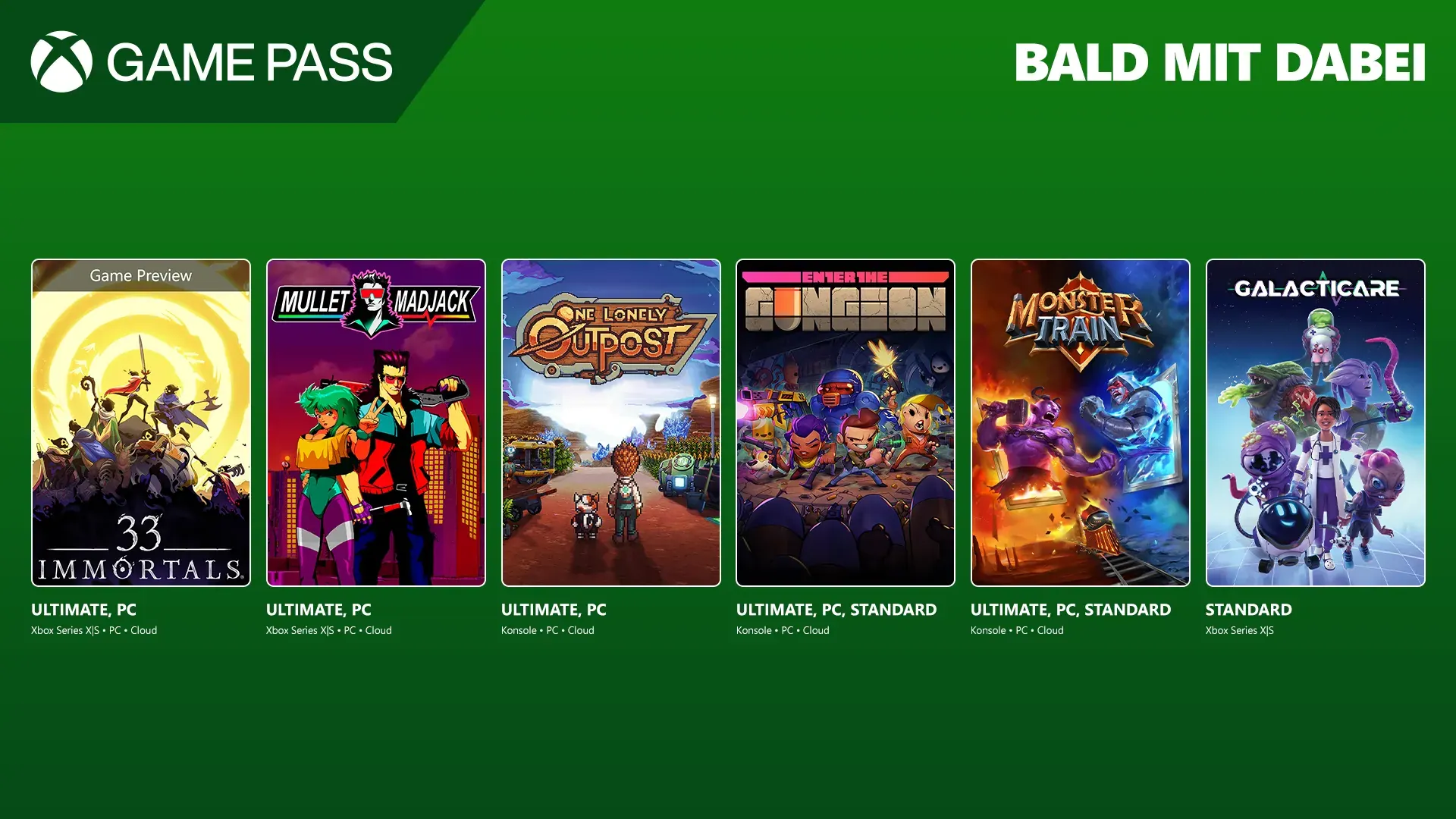 XBox Game Pass - Änderungen März 2025