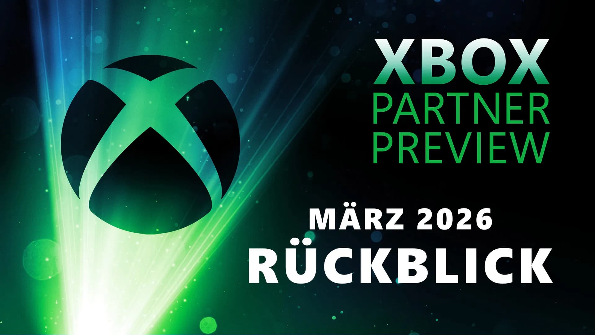 Xbox Partner Preview März 2026 – Donnerstag neue Infos