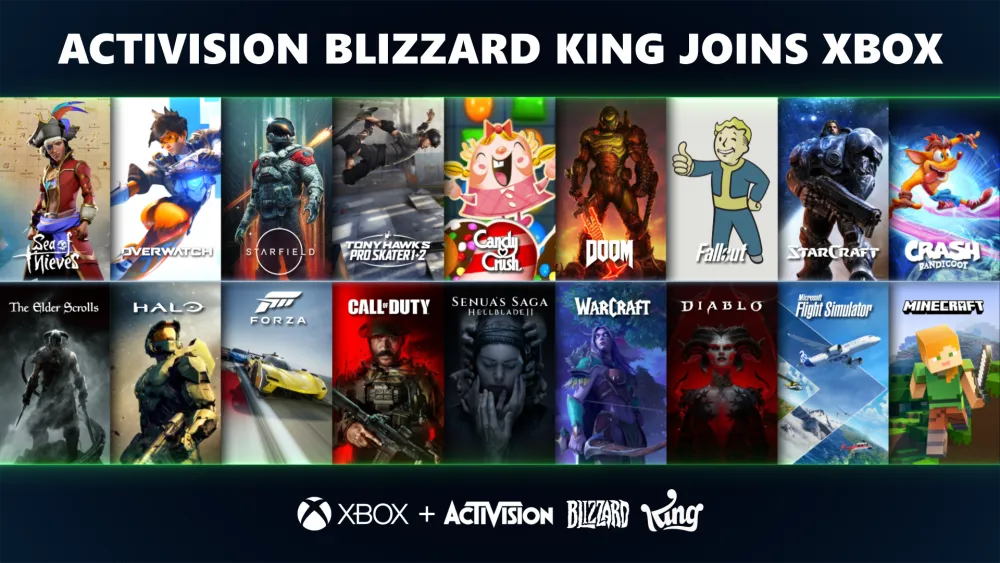 Microsoft - Übernahme von Activision abgeschlossen