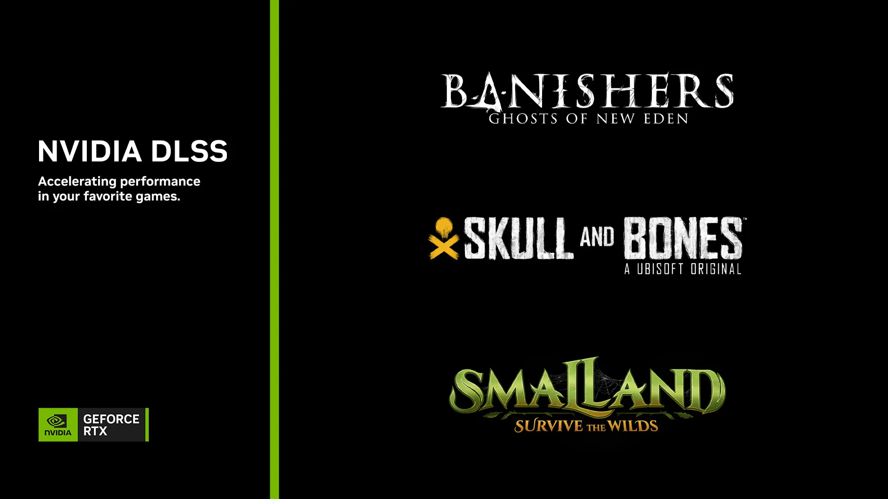 Nvidia DLSS - Drei Titel inkl. Skull and Bones