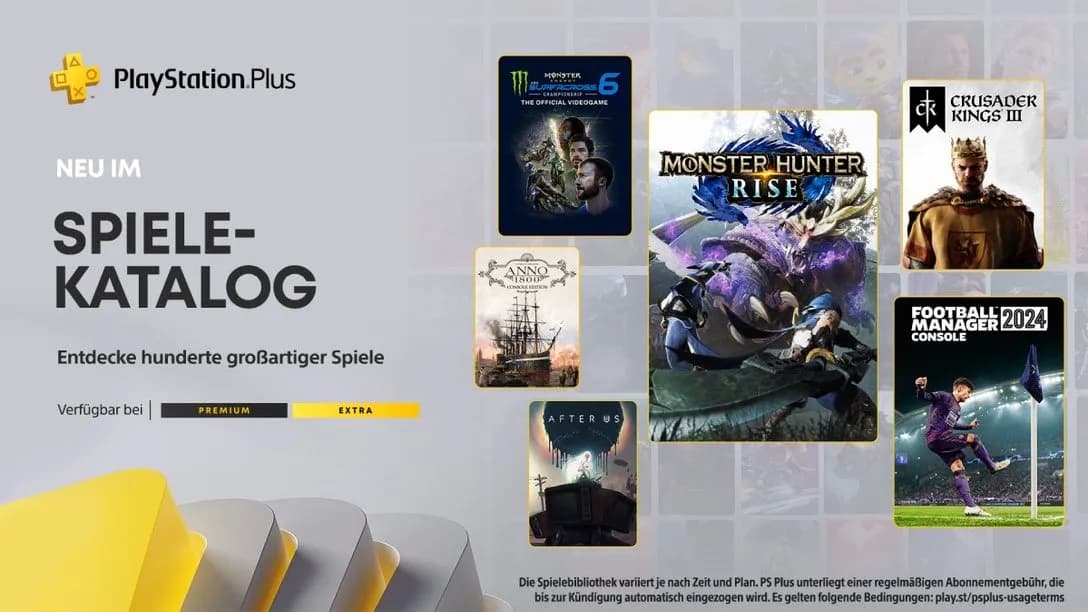 PlayStation Plus - Neuzugänge im Juni 2024