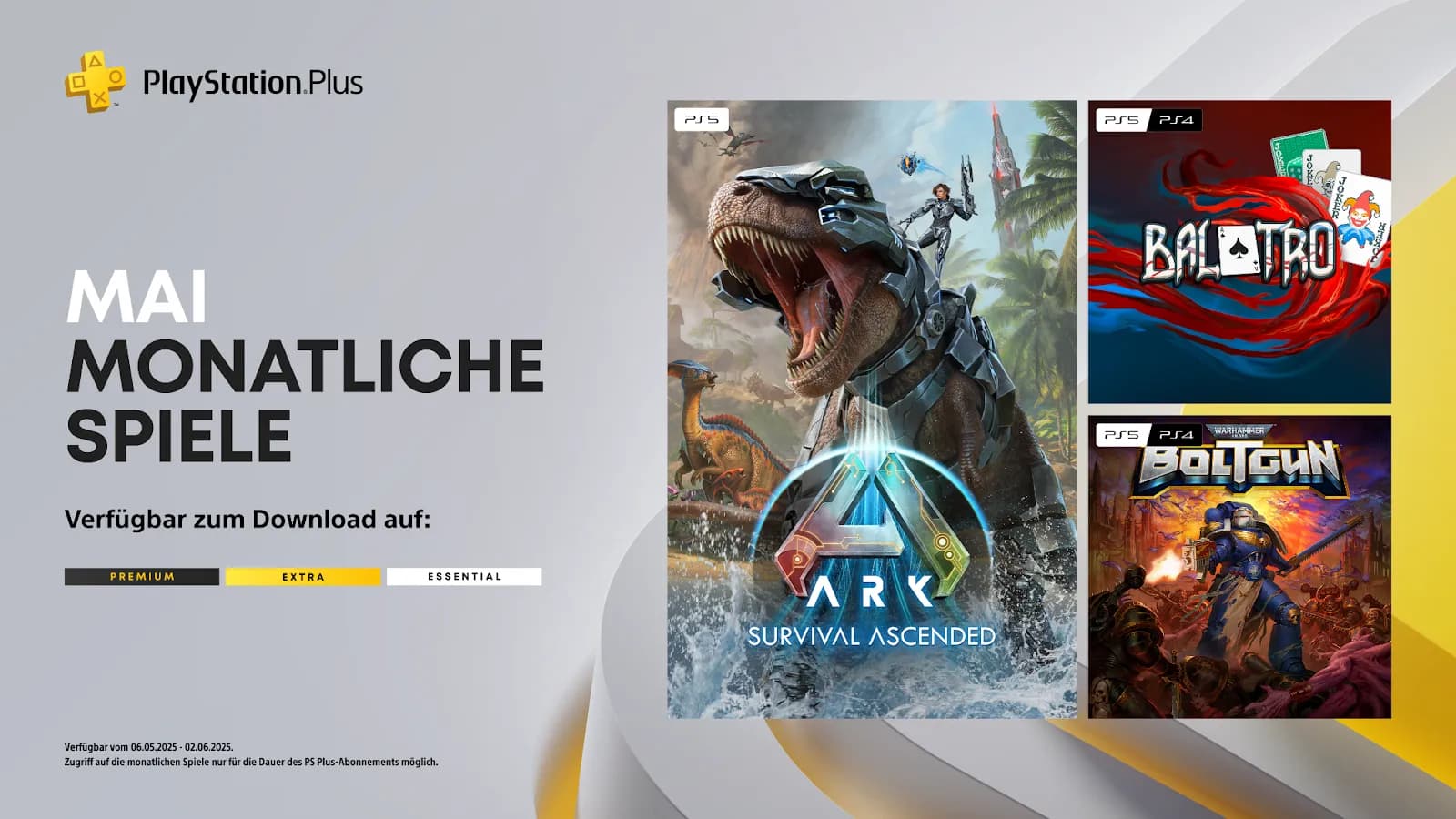 PlayStation Plus - Neuzugänge im Mai 2025