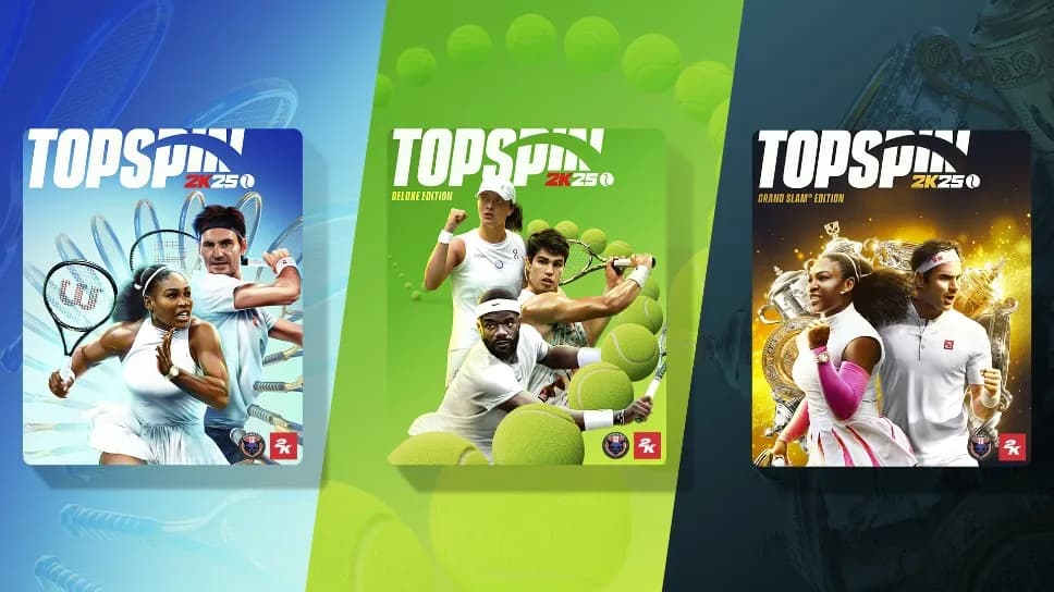 TopSpin 2K25 - Vorbestellung möglich, Release im April