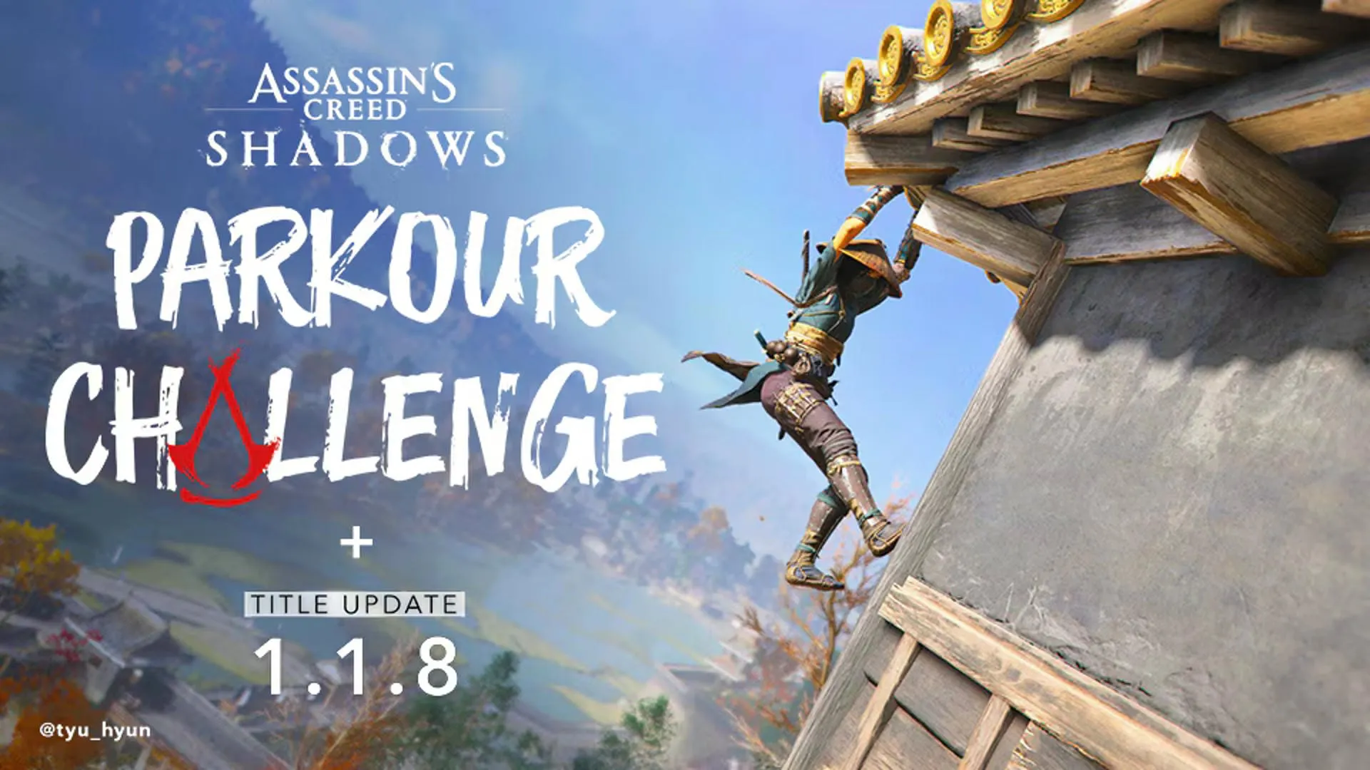 Assassin's Creed Shadows - Winter-Roadmap, Parkour-Challenge und DLC-Termin enthüllt
