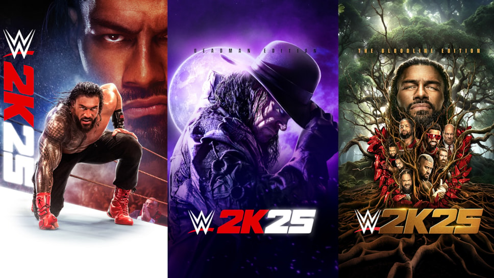 WWE 2K25 - Roman Reigns auf dem Cover