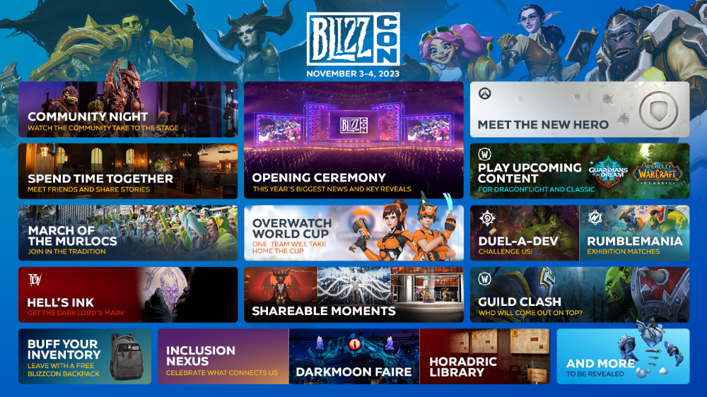 Blizzcond 2023 Events
