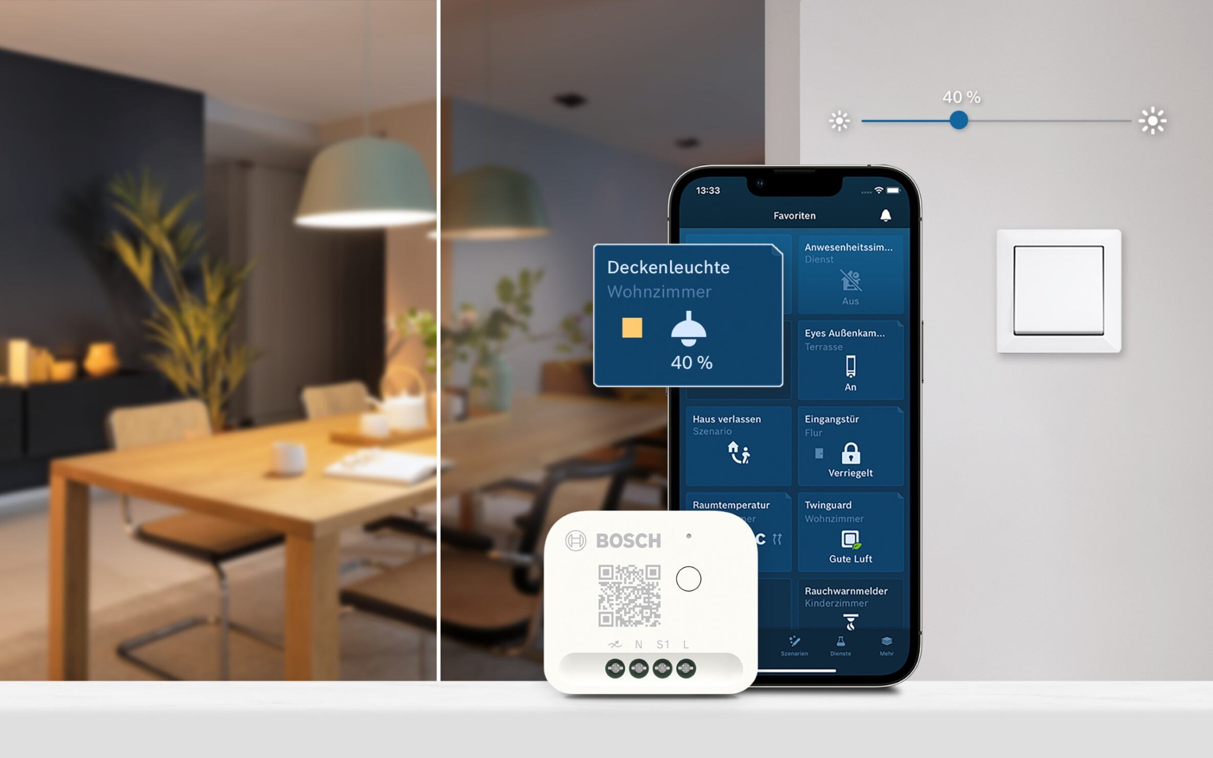 Bosch Smart Home - Neue Dimmer ab sofort verfügbar