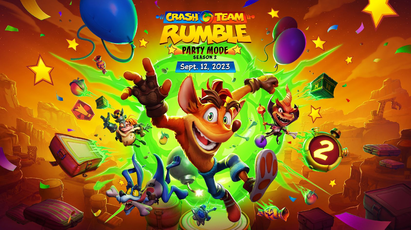 Crash Team Rumble Saison 2 jetzt live
