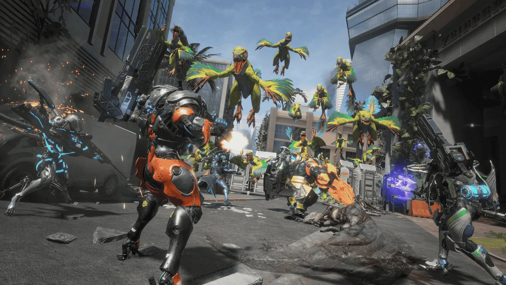 Exoprimal Deinonychus