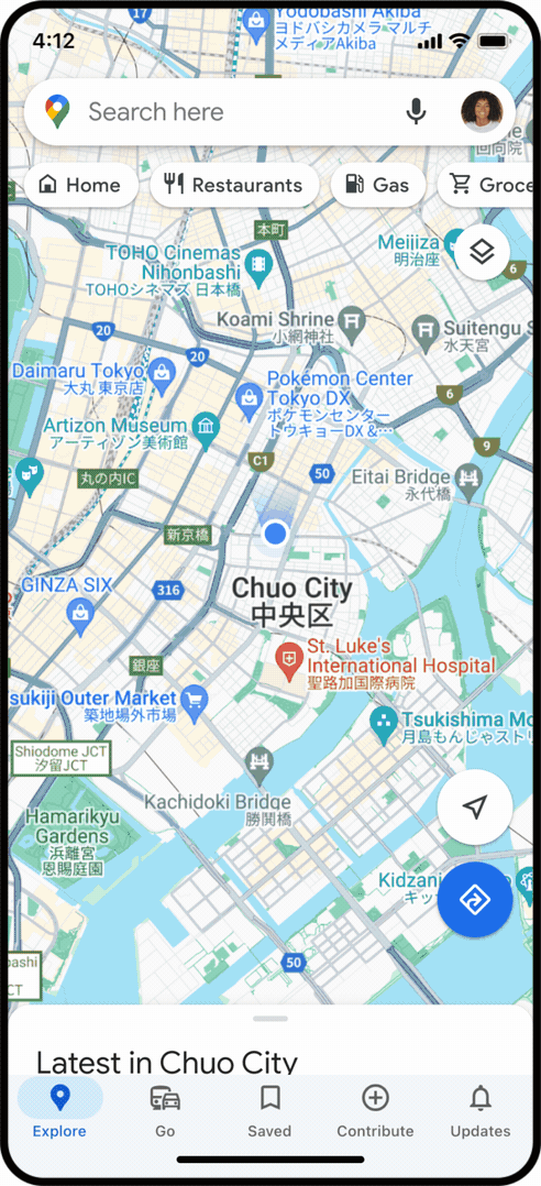 Google Maps KI