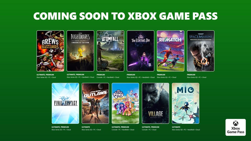 Xbox Game Pass – Januar-Update