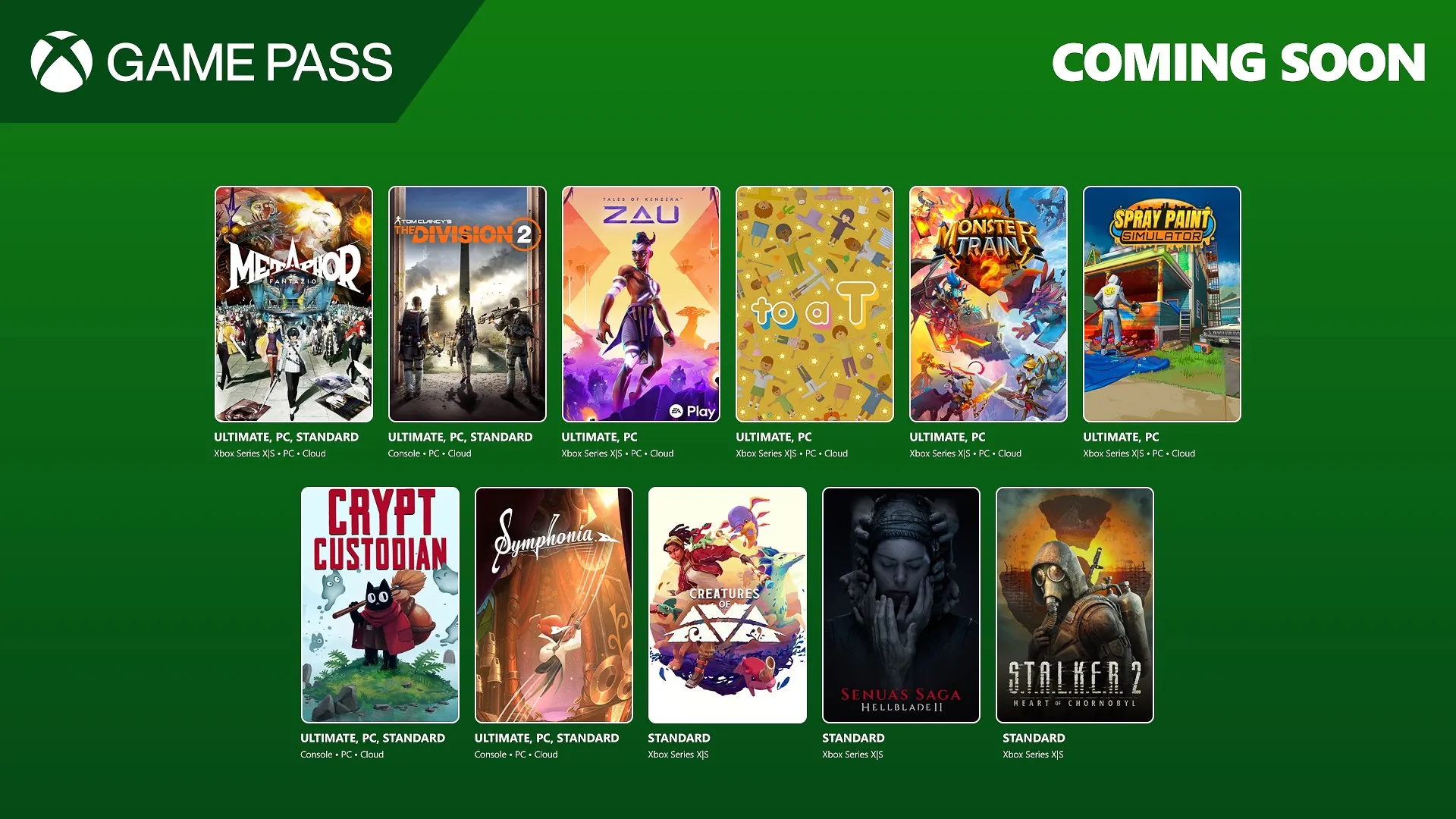XBox Gamepass - Highlights im Juni 2025