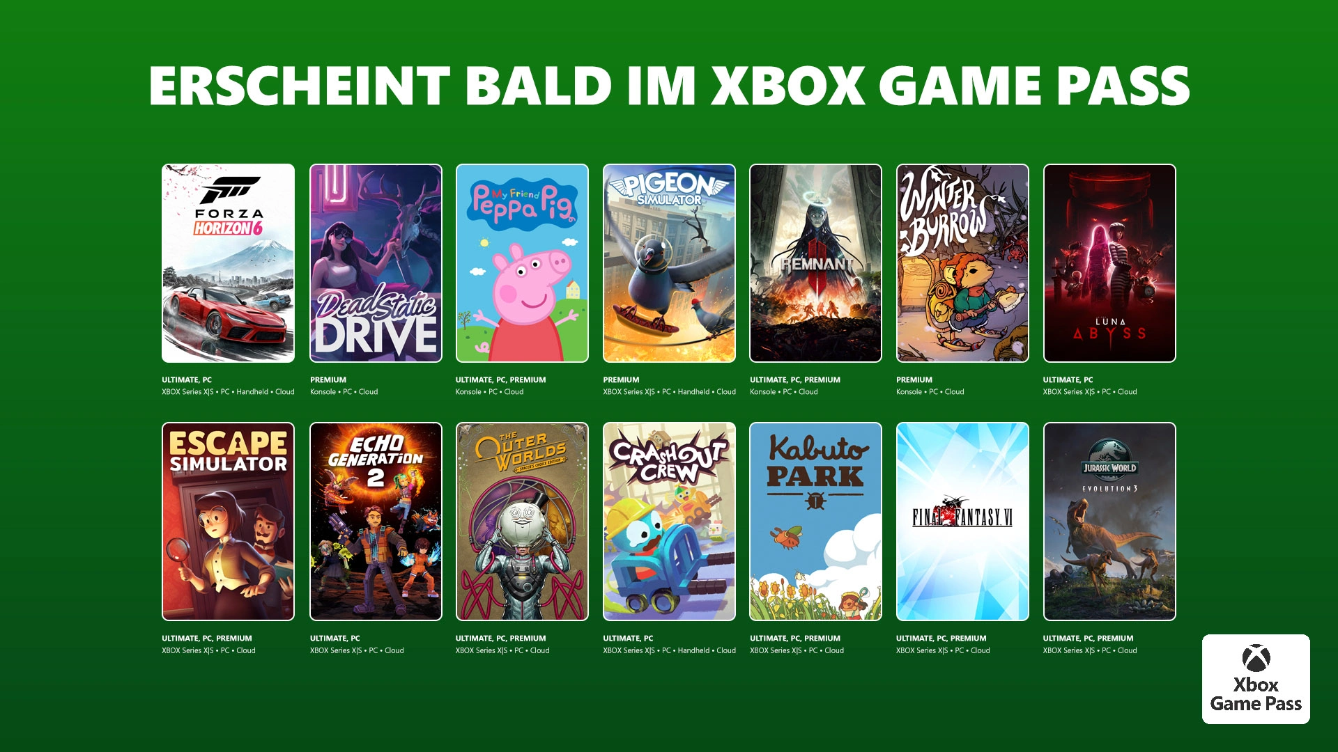 Xbox Gamepass