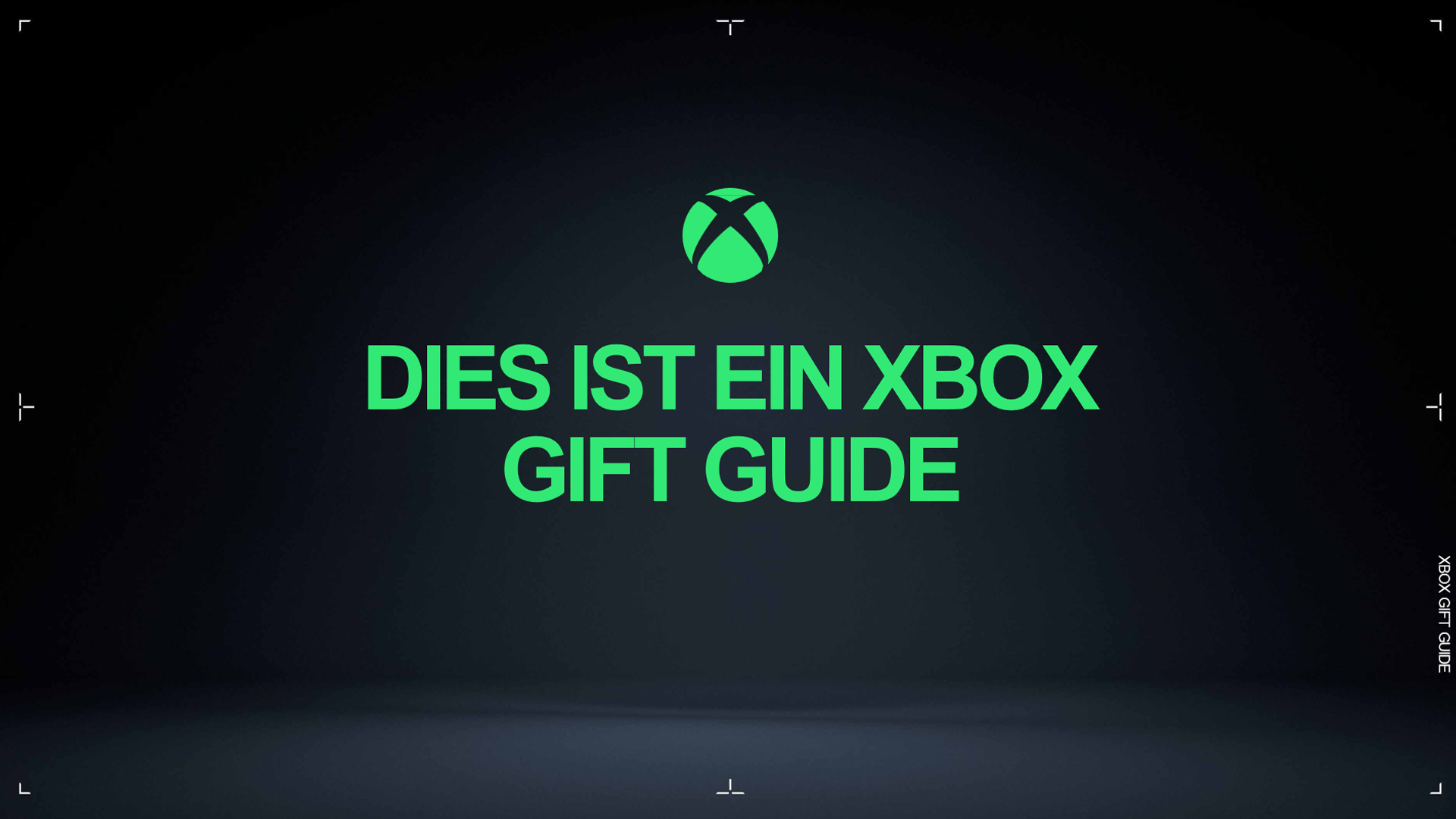 Xbox - Gift Guide verfügbar