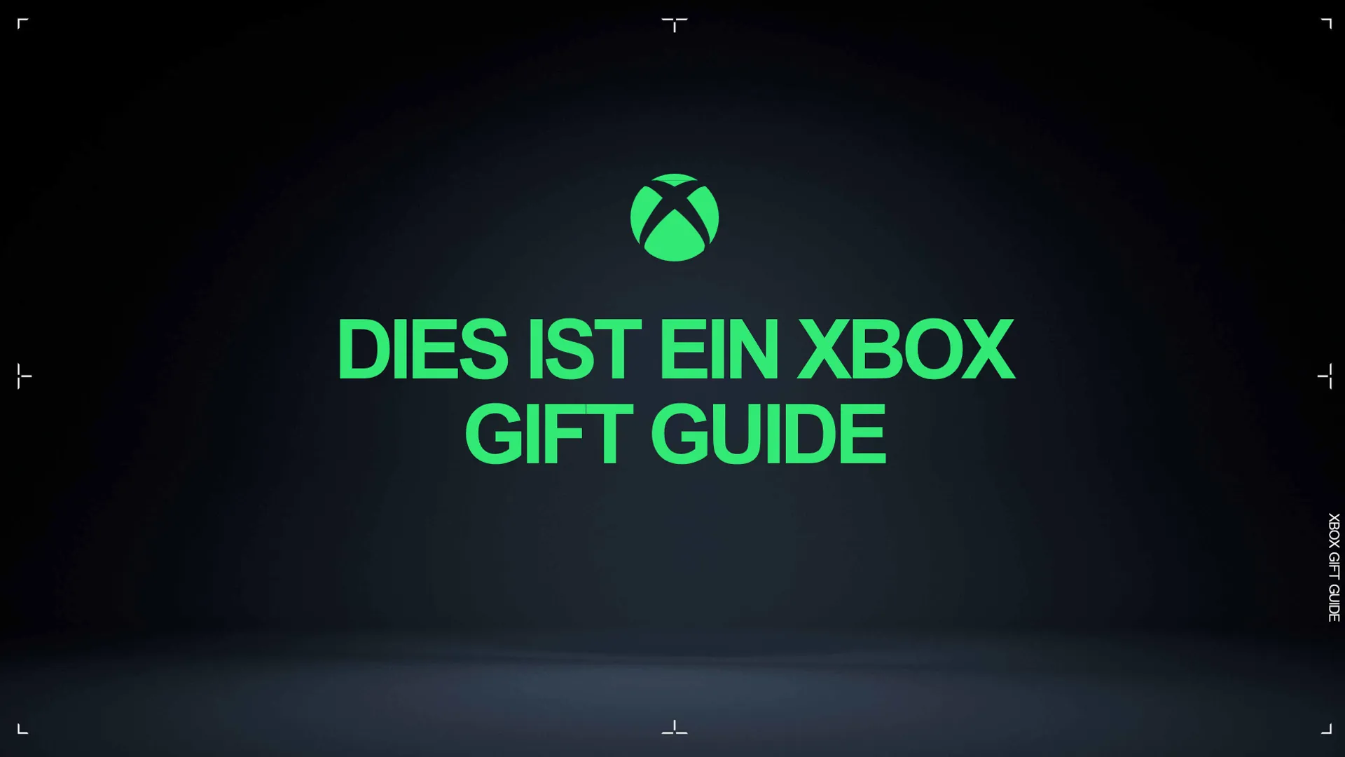 Xbox - Gift Guide verfügbar