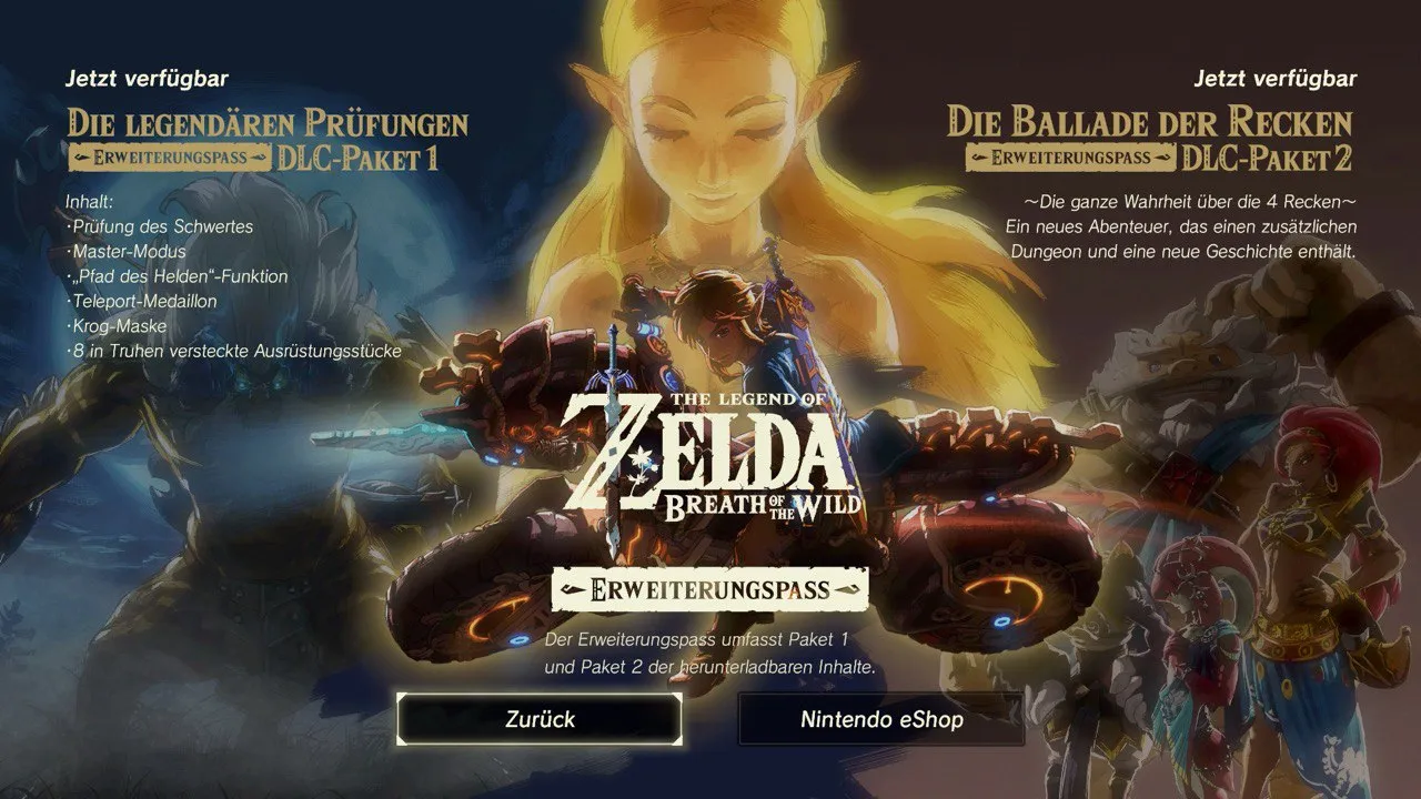 Legend of Zelda Breath of the Wild