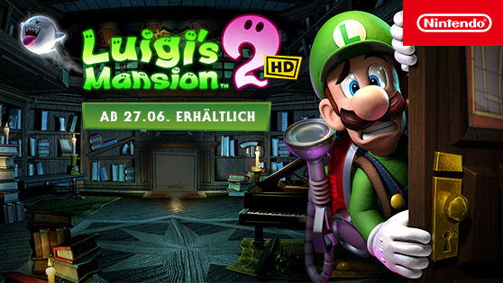 Luigis Mansion 2HD - Heutiger Release