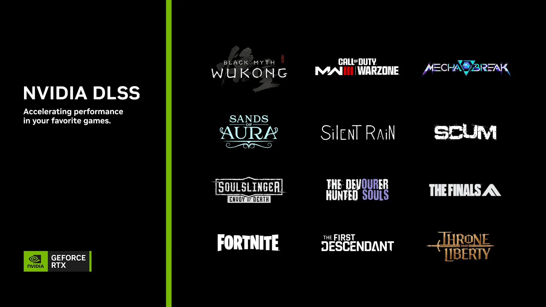 Nvidia DLSS - RTX-500-Feier geht weiter