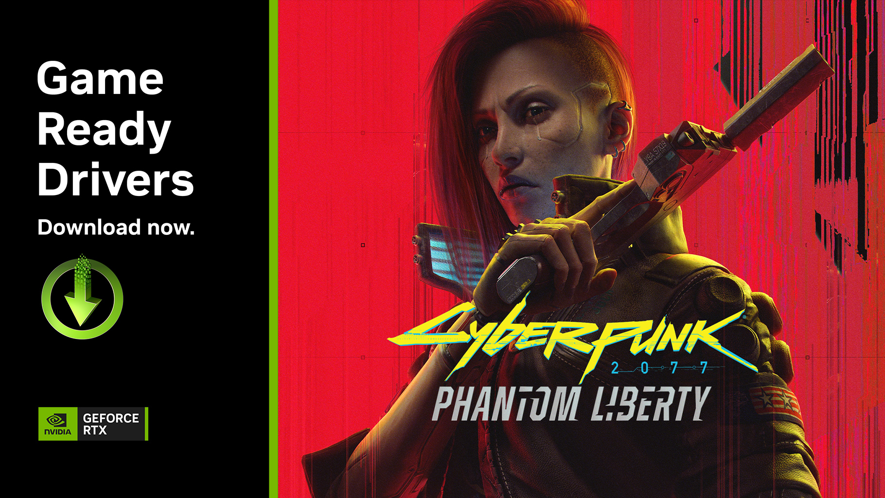 Nvidia - NVIDIA-Game-Ready-Treiber für Cyberpunk 2077: Phantom Liberty