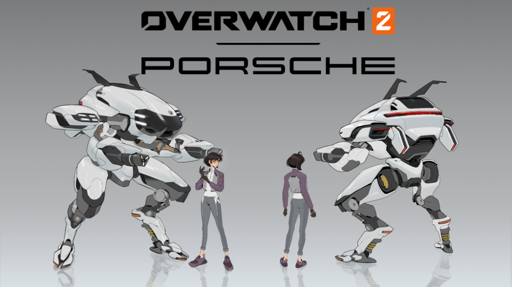Overwatch 2 x Porsche - Design für Ds Mech