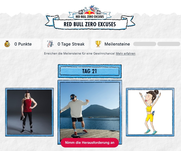 Red Bull Zero Excuses