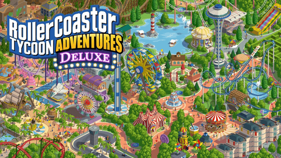 RollerCoaster Tycoon - Adventures Deluxe für Konsole verfügbar