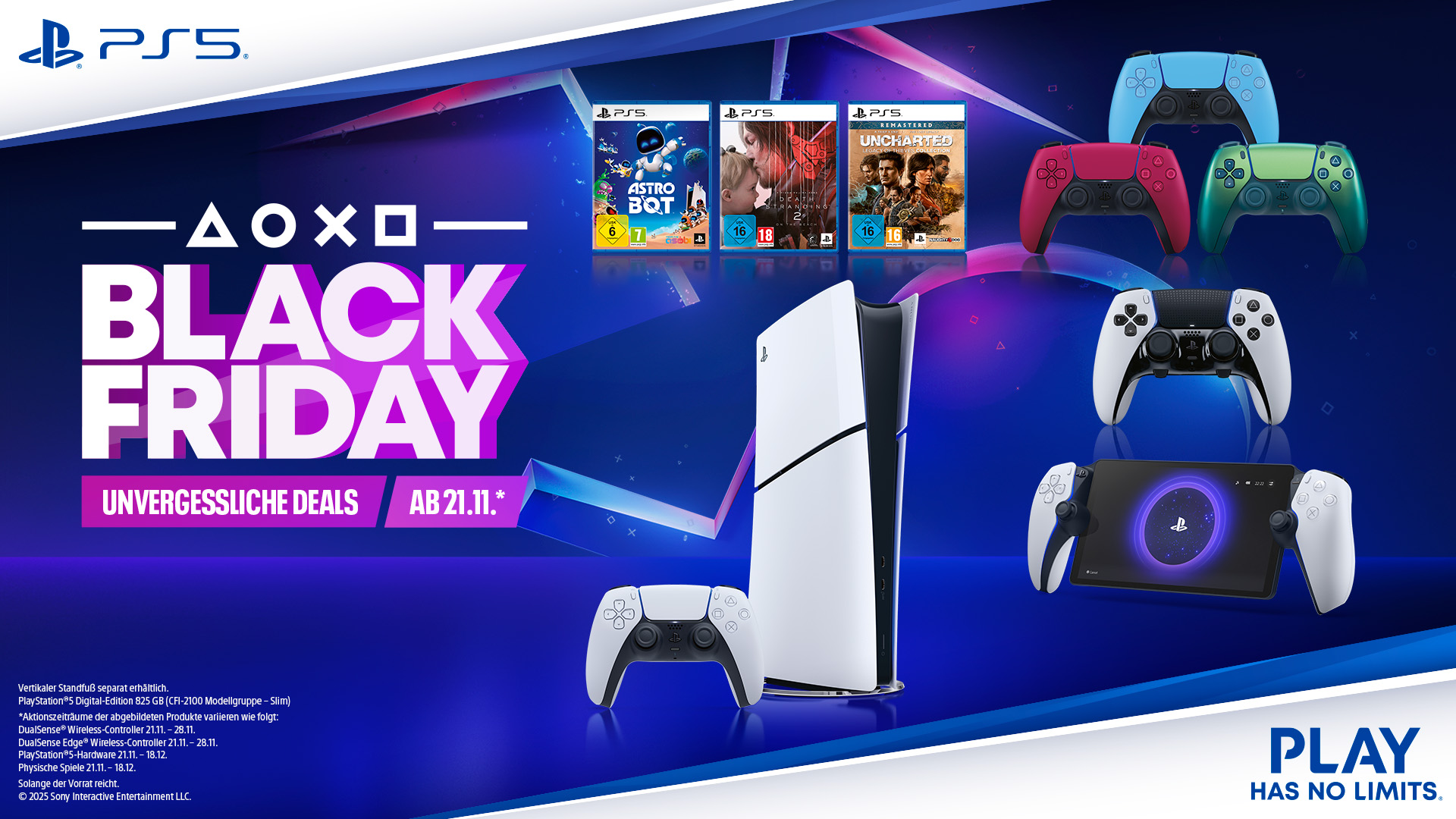 PlayStation startet große Black Friday-Angebote