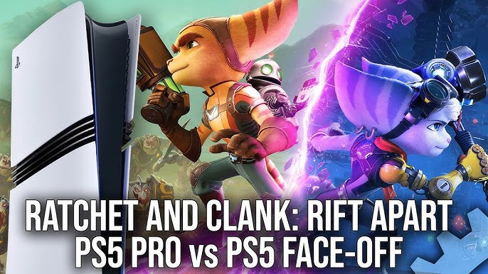 PS5 Pro - Vergleich von Ratchet and Clank: Rift Apart