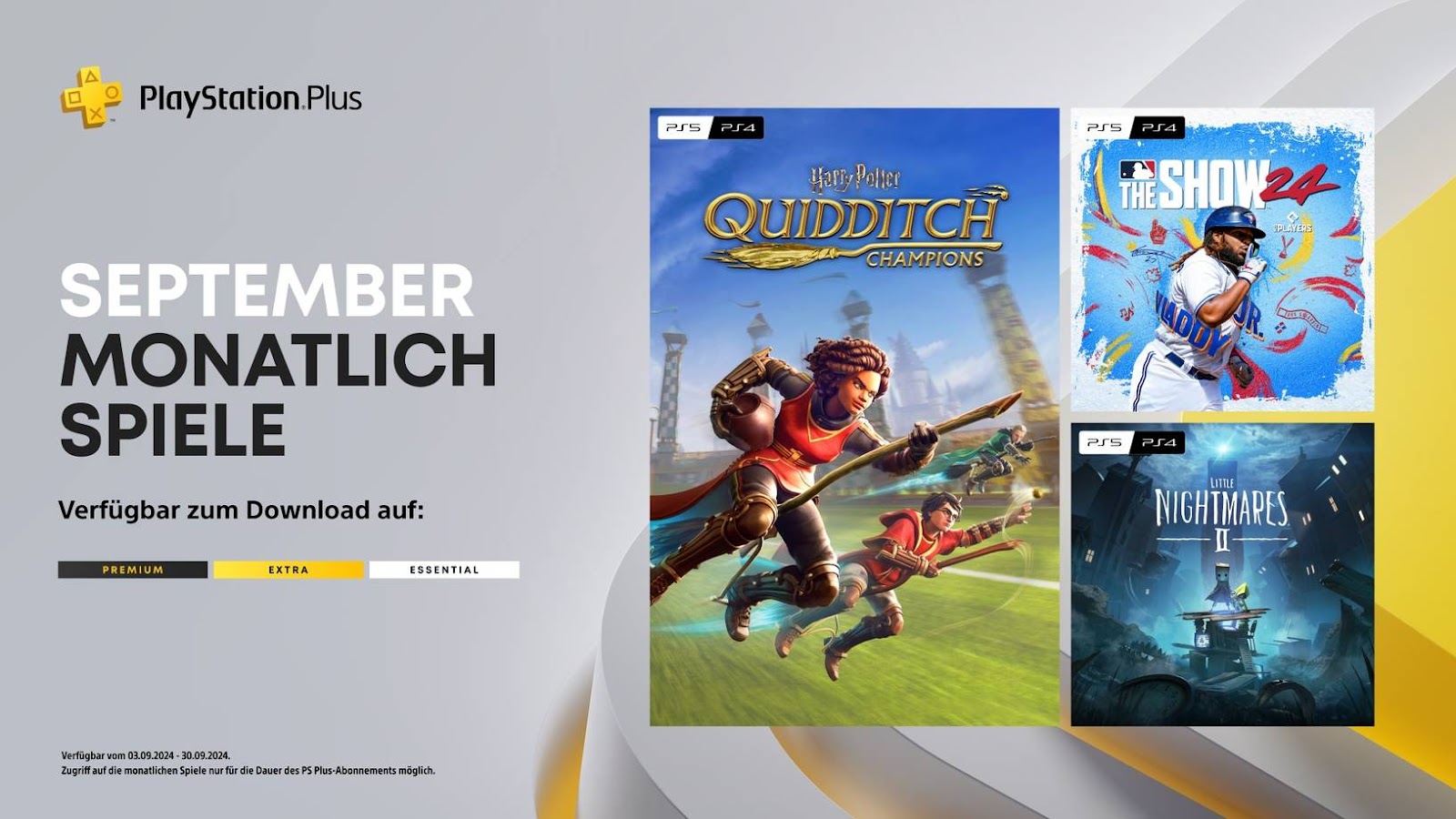 PlayStation Plus - Titel im September 2024