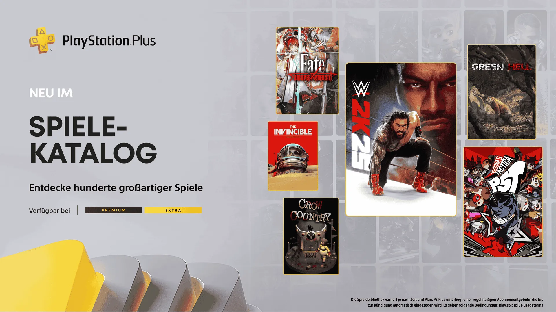 PlayStation Plus - Neuzugänge im September 2025