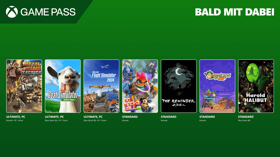 XBox Gamepass - November 2024 Highlights